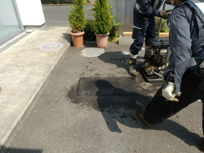 駐車場の区画線・ライン引き工事